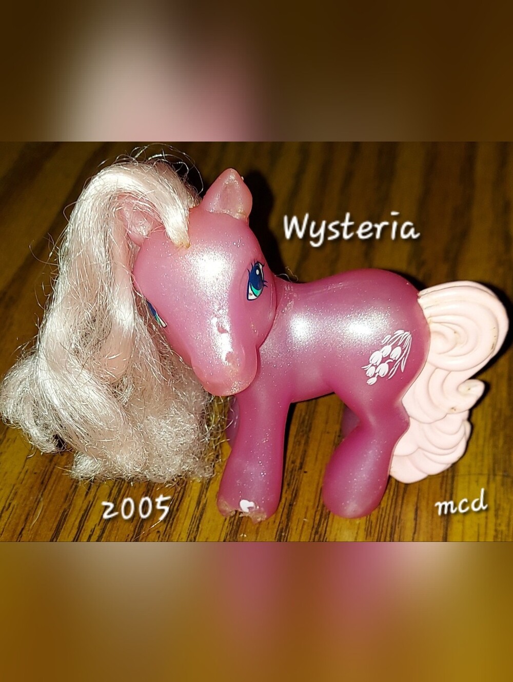 Vintage 2005 Mcdonalds My Little Pony Wysteria Toy